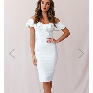 Off-The-Shoulder Bodycon Dress